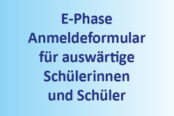 Anmeldung E-P auswärtig Anmeldung E-P auswärtig