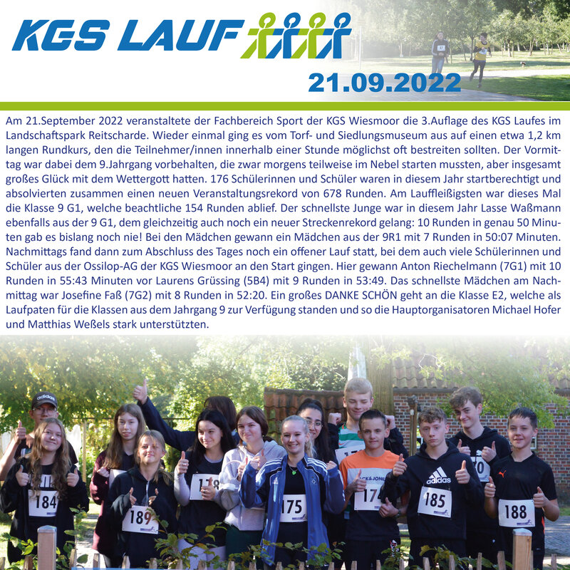 KGS Lauf 2022