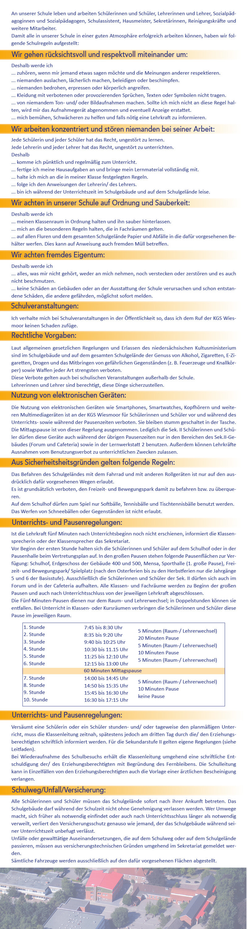 Schulordnung