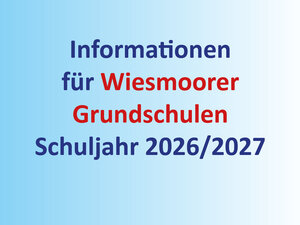 Präsentation Infoabend GS Wiesmoor Präsentation Infoabend GS Wiesmoor