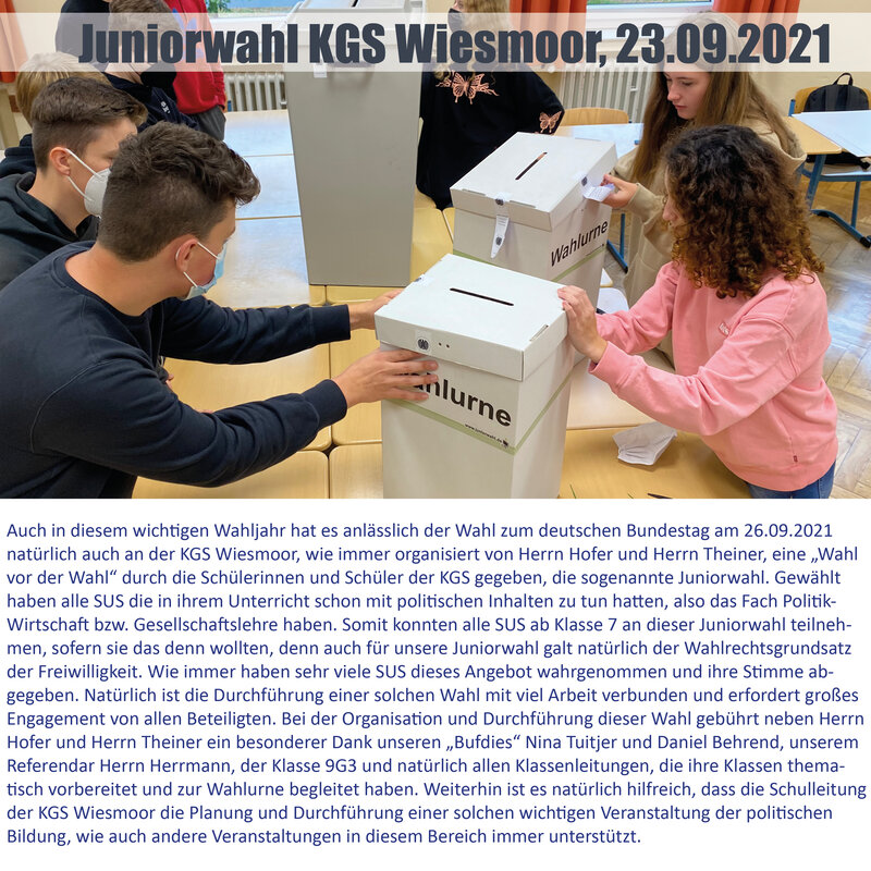 Juniorwahl 2021